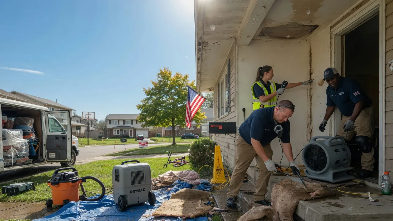 Water Damage Restoration in Dahlen, ND near me